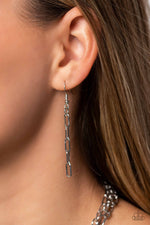 Winking Wanderer - Silver Necklace - Paparazzi Accessories