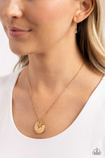 Flourishing Faith - Gold Necklace - Paparazzi Accessories