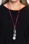 Casanova Clique - Pink Necklace - Paparazzi Accessories