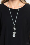 Casanova Clique - Blue Necklace - Paparazzi Accessories