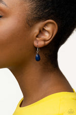 Flirty Flood - Blue Necklace - Paparazzi Accessories