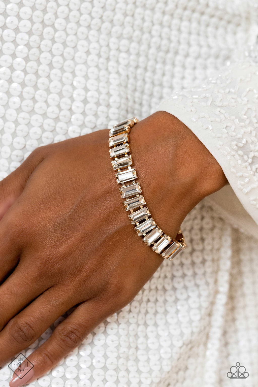 Darling Debutante - Gold Bracelet - Paparazzi Accessories