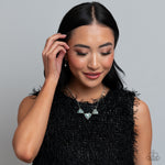 State of the HEART - Blue Necklace - Paparazzi Accessories