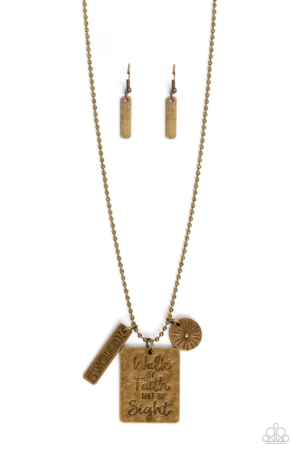 five-dollar-jewelry-sunshine-sight-brass-necklace-paparazzi-accessories