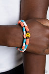 In SMILE - Orange Bracelet - Paparazzi Accessories