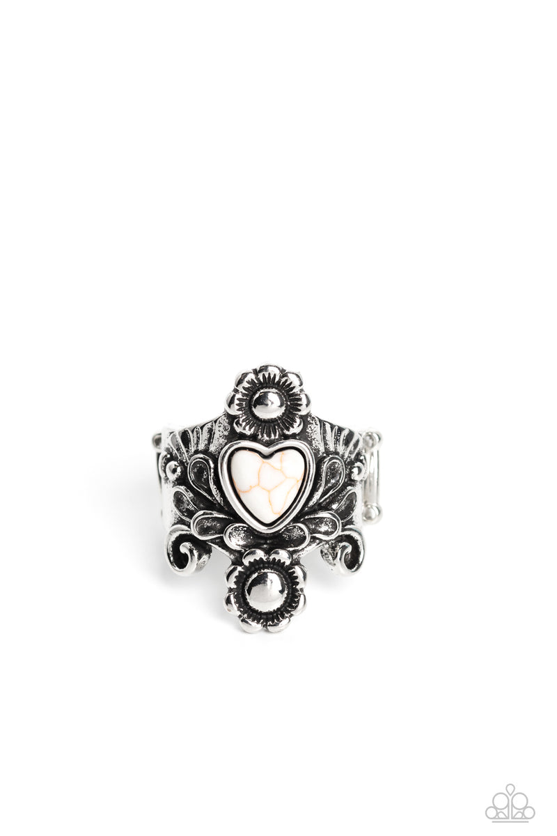 five-dollar-jewelry-trailblazing-tribute-white-ring-paparazzi-accessories