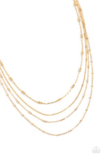 five-dollar-jewelry-studded-shimmer-gold-necklace-paparazzi-accessories