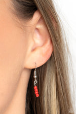 BOUQUET We Go - Red Necklace - Paparazzi Accessories