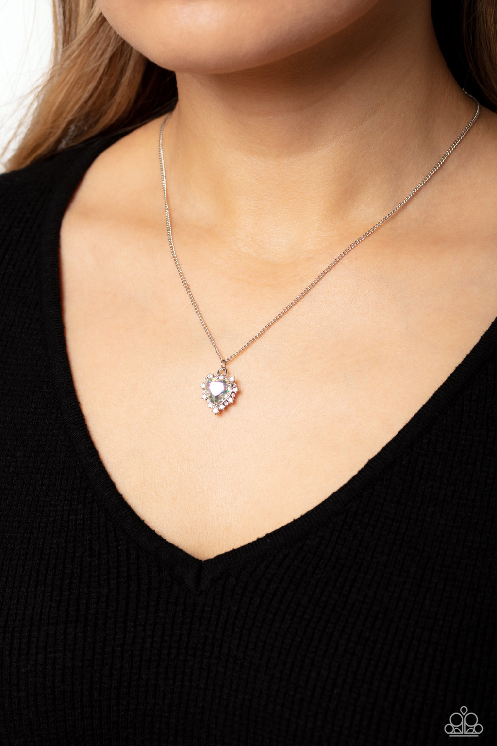 Be Still My Heart - Green Necklace - Paparazzi Accessories