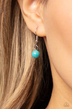 Saharan Scope - Blue Necklace - Paparazzi Accessories