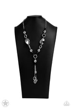 Total Eclipse Of the Heart  Silver Necklace - Paparazzi Accessories