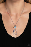 Sleek Sophistication - Purple Necklace - Paparazzi Accessories