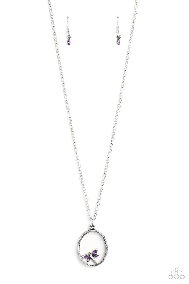 five-dollar-jewelry-dynamic-dragonfly-purple-necklace-paparazzi-accessories