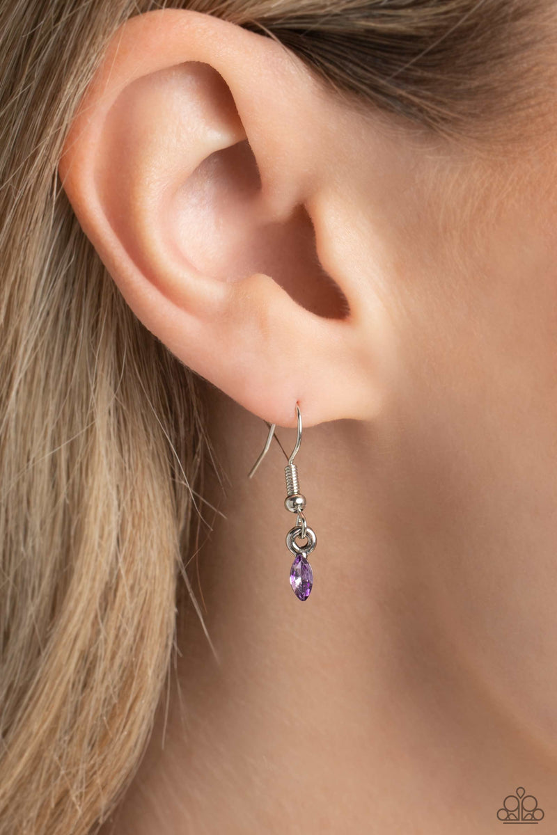 Dynamic Dragonfly - Purple Necklace - Paparazzi Accessories