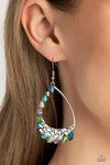 Looking Sharp - Multi Earrings - Paparazzi Accessories
