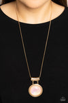 Starlight Starbright - Gold Necklace - Paparazzi Accessories
