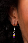Flower Power Pageant - Purple Necklace - Paparazzi Accessories