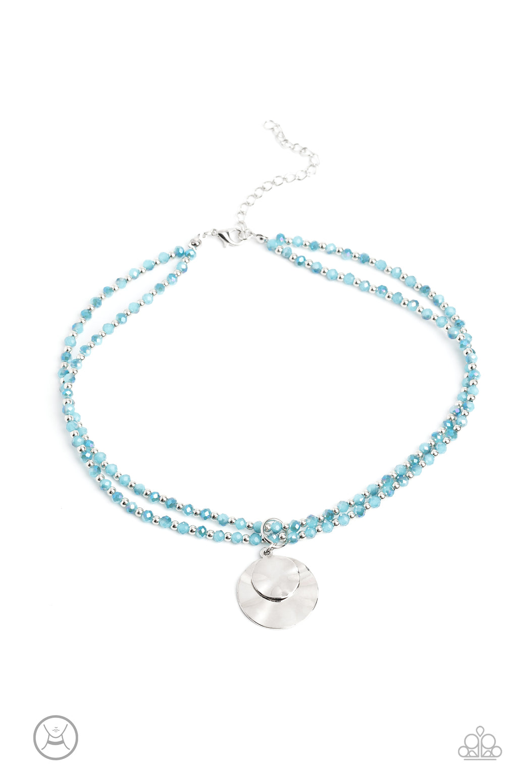 five-dollar-jewelry-compacted-cosmos-blue-necklace-paparazzi-accessories