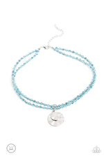 five-dollar-jewelry-compacted-cosmos-blue-necklace-paparazzi-accessories