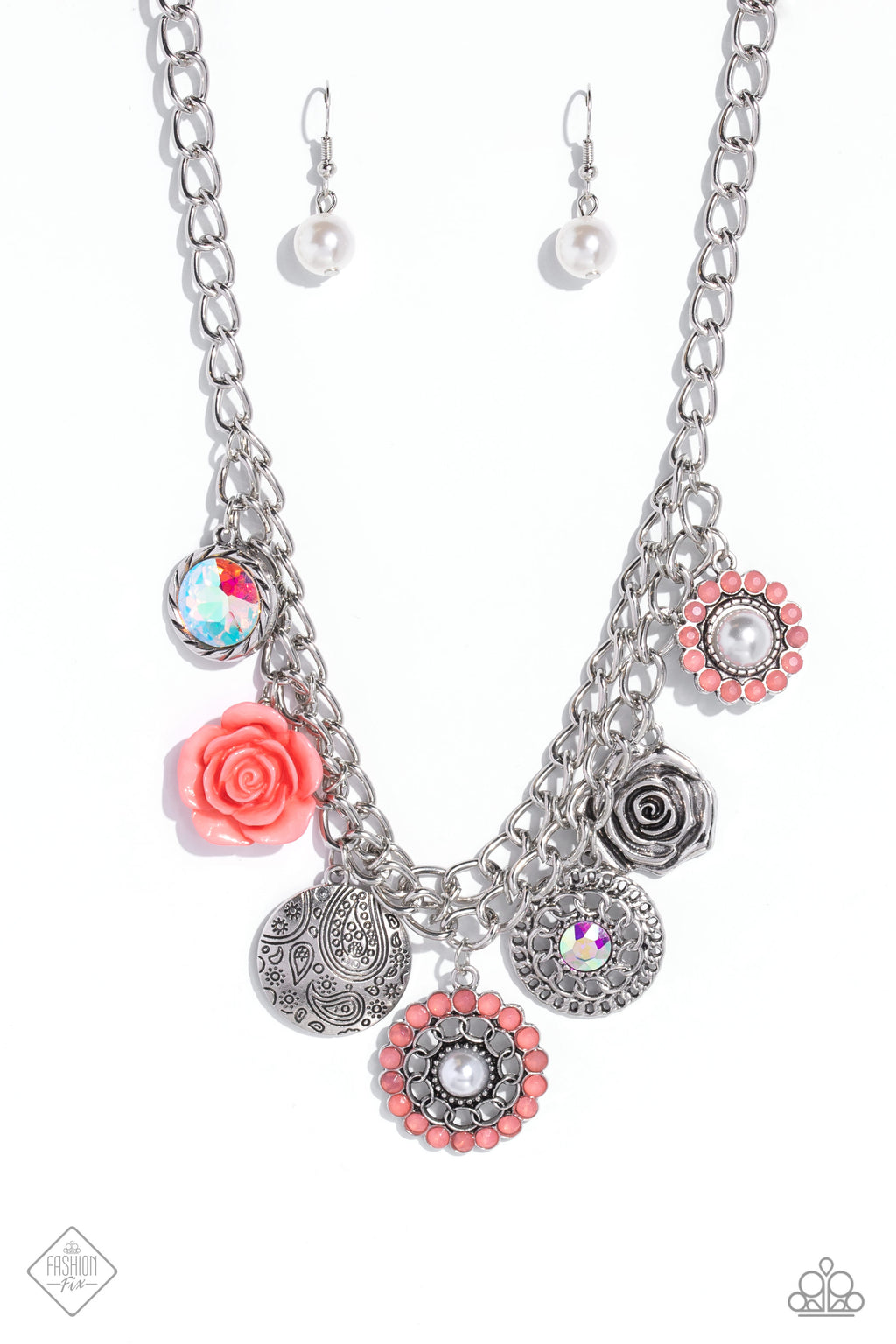 five-dollar-jewelry-garden-grace-orange-necklace-paparazzi-accessories