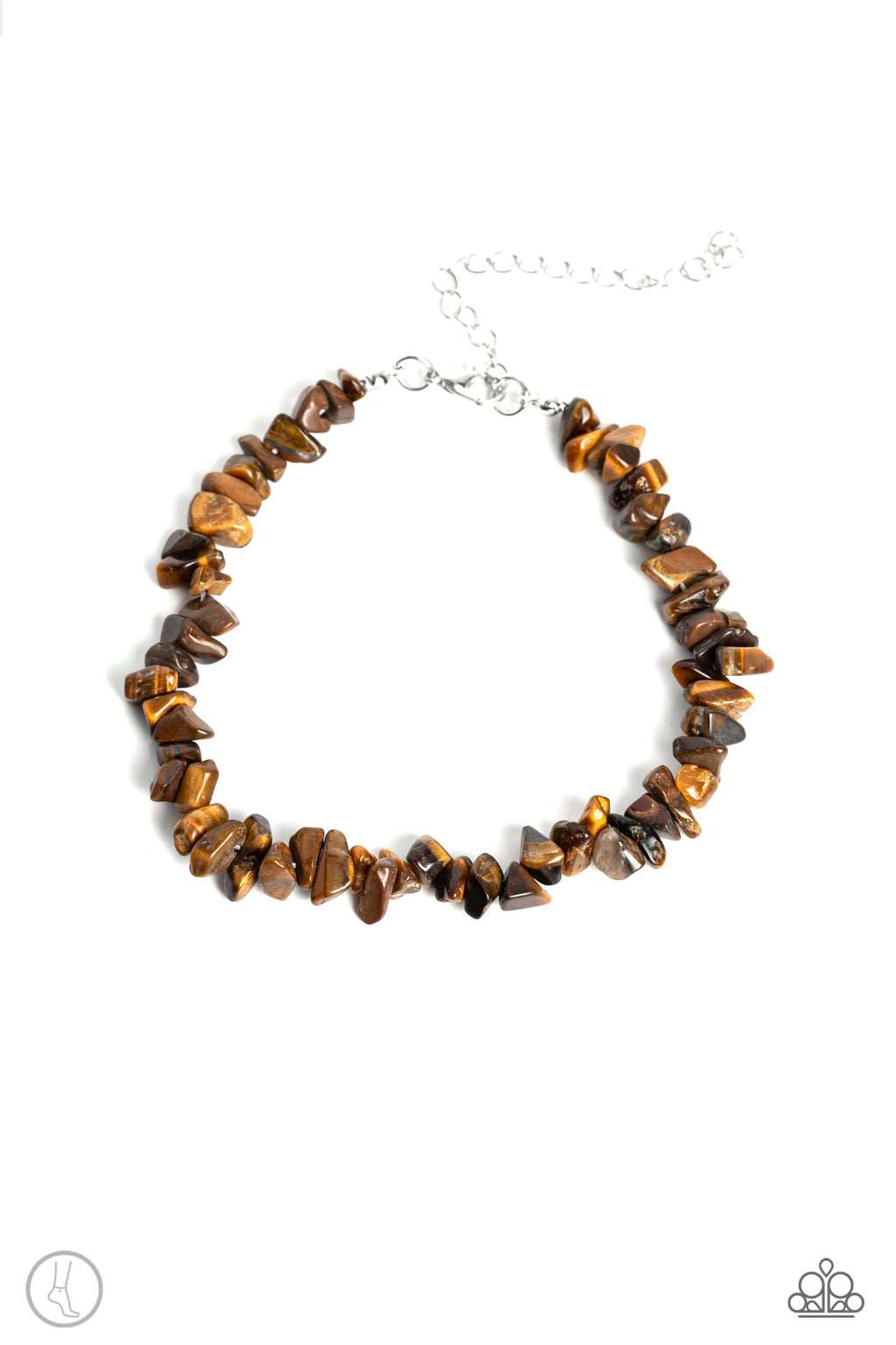 five-dollar-jewelry-chiseled-coastline-brown-anklet-paparazzi-accessories