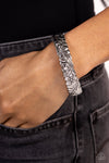 Grounded Grace - Silver Bracelet - Paparazzi Accessories