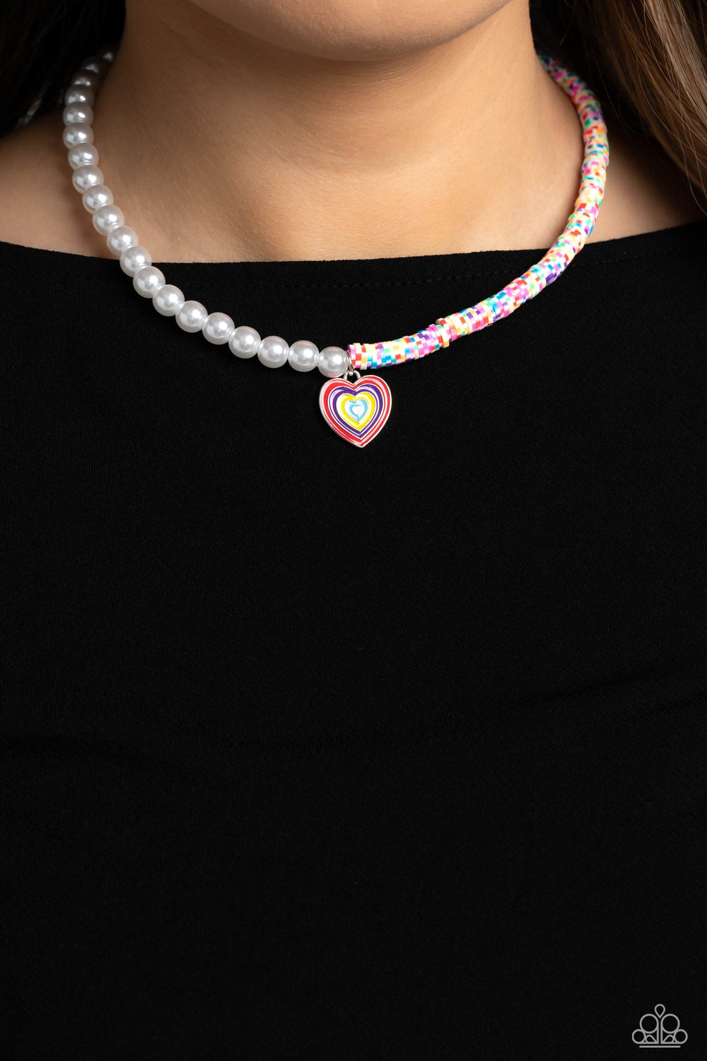 Precise Psychedelic - Multi Necklace - Paparazzi Accessories