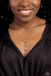 Close to You - Silver Necklace - Paparazzi Accessories