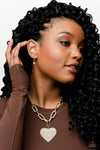 Roadside Romance - Gold Necklace - Paparazzi Accessories