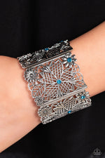 Garden City - Blue Bracelet - Paparazzi Accessories