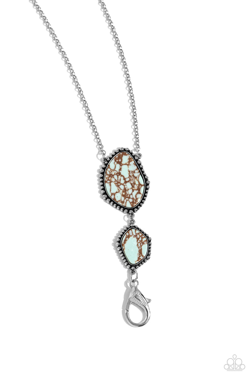 five-dollar-jewelry-desert-darling-blue-lanyard-paparazzi-accessories
