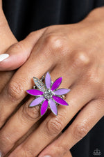 Lily Lei - Purple Ring - Paparazzi Accessories