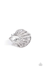 five-dollar-jewelry-fan-dance-dazzle-white-ring-paparazzi-accessories
