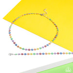 Courting Flowers - Multi Bracelet - Paparazzi Accessories
