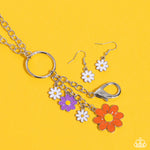 Floral Fantasia - Multi Lanyard - Paparazzi Accessories