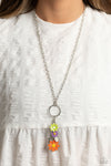 Floral Fantasia - Multi Lanyard - Paparazzi Accessories