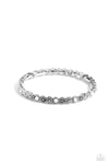 five-dollar-jewelry-floral-fast-lane-white-bracelet-paparazzi-accessories