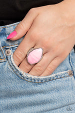 Never Say TIE DYE - Pink Ring - Paparazzi Accessories