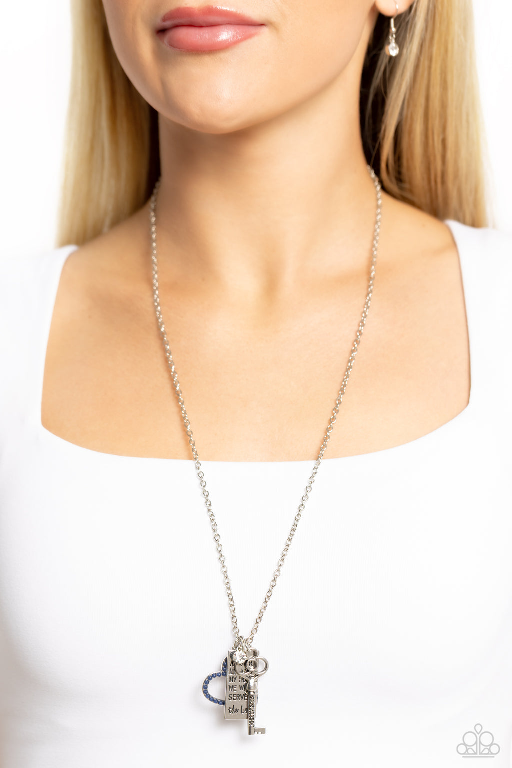 Indulgent Belief - Blue Necklace - Paparazzi Accessories