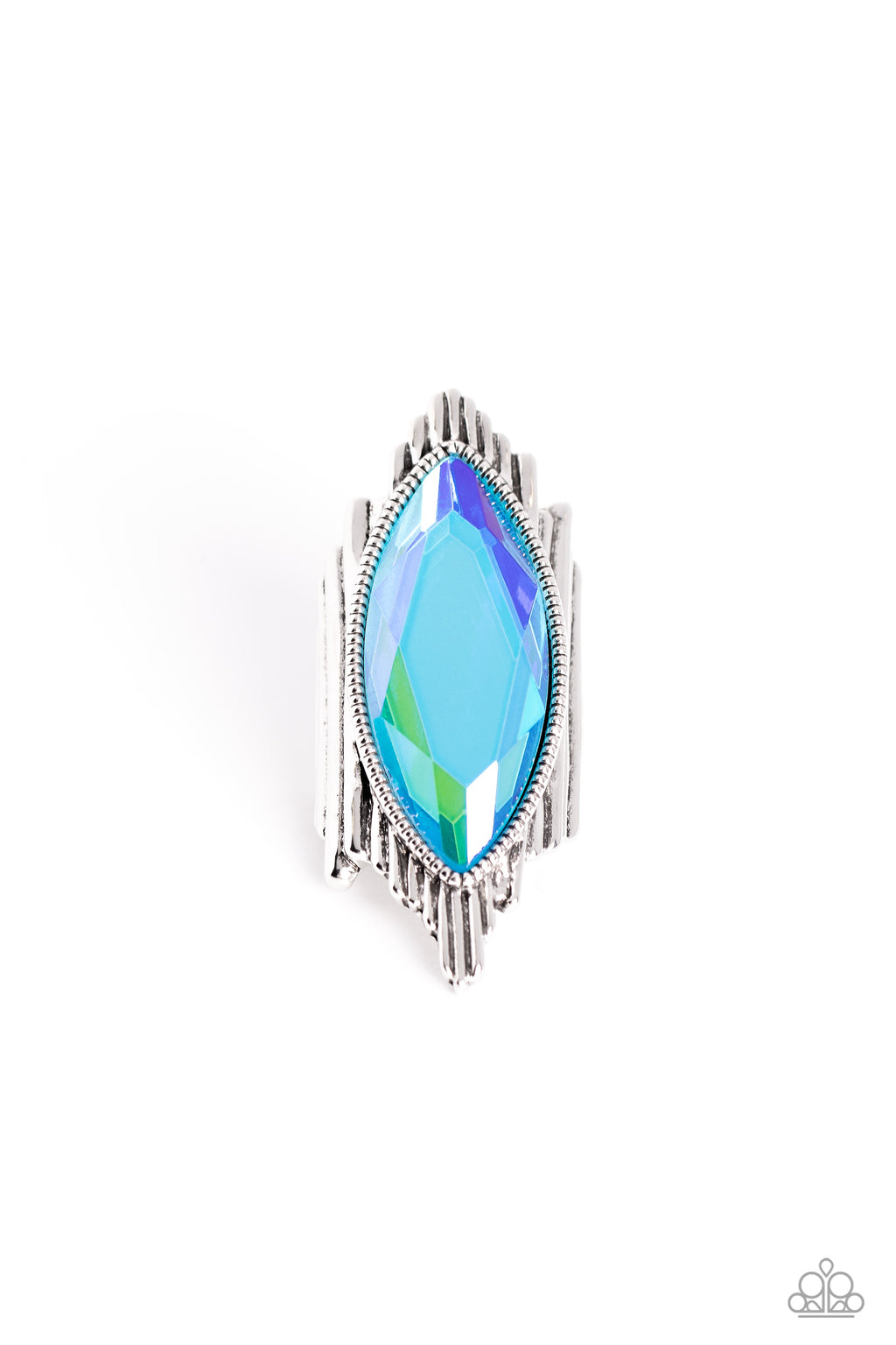 five-dollar-jewelry-stunning-showman-green-ring-paparazzi-accessories