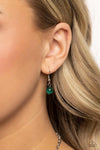 Framed in France - Green Necklace - Paparazzi Accessories