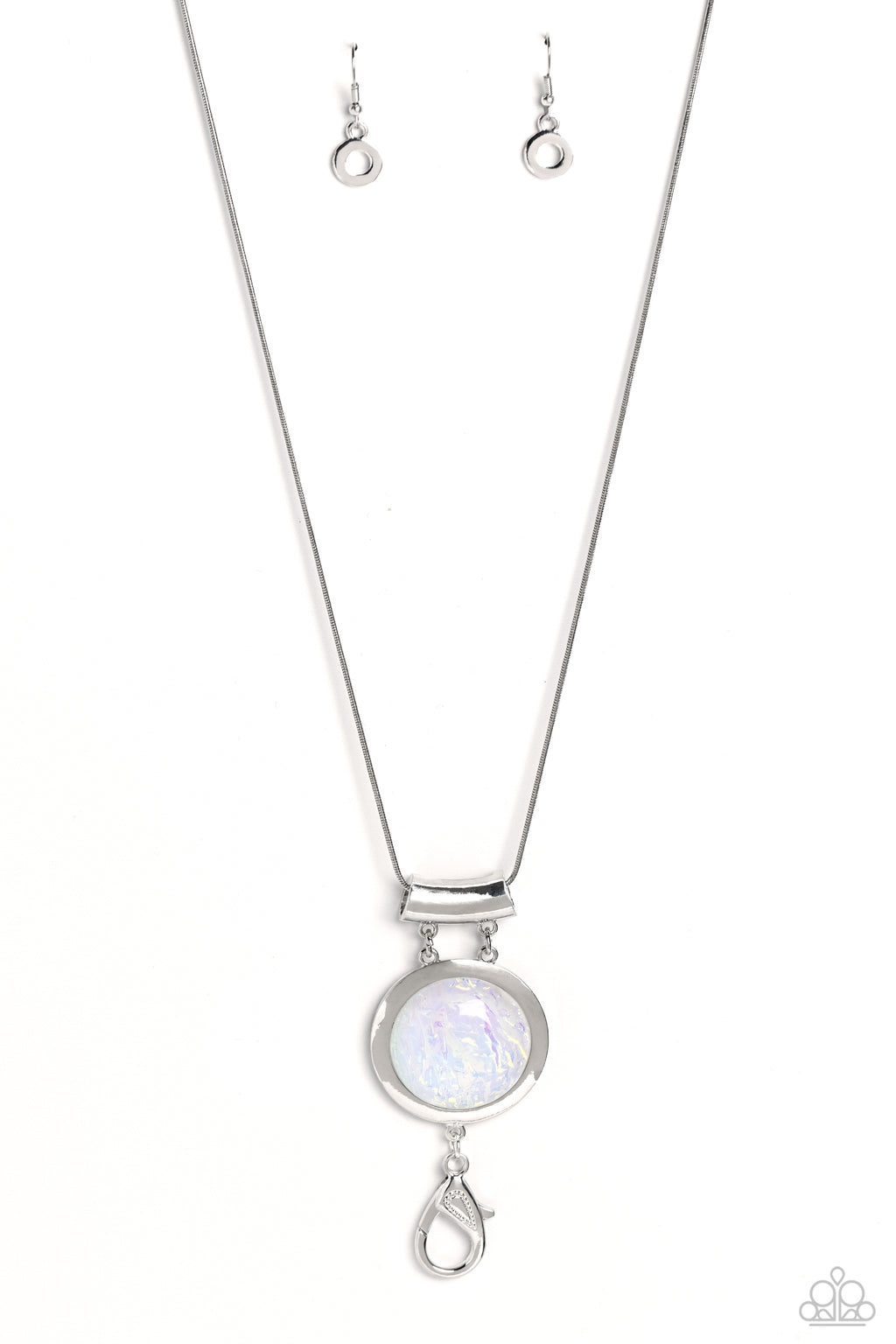five-dollar-jewelry-starlight-starbright-white-lanyard-paparazzi-accessories