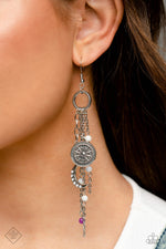 Esteemed Explorer - Purple Earrings - Paparazzi Accessories