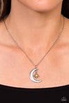 Stellar Sway - Orange Necklace - Paparazzi Accessories