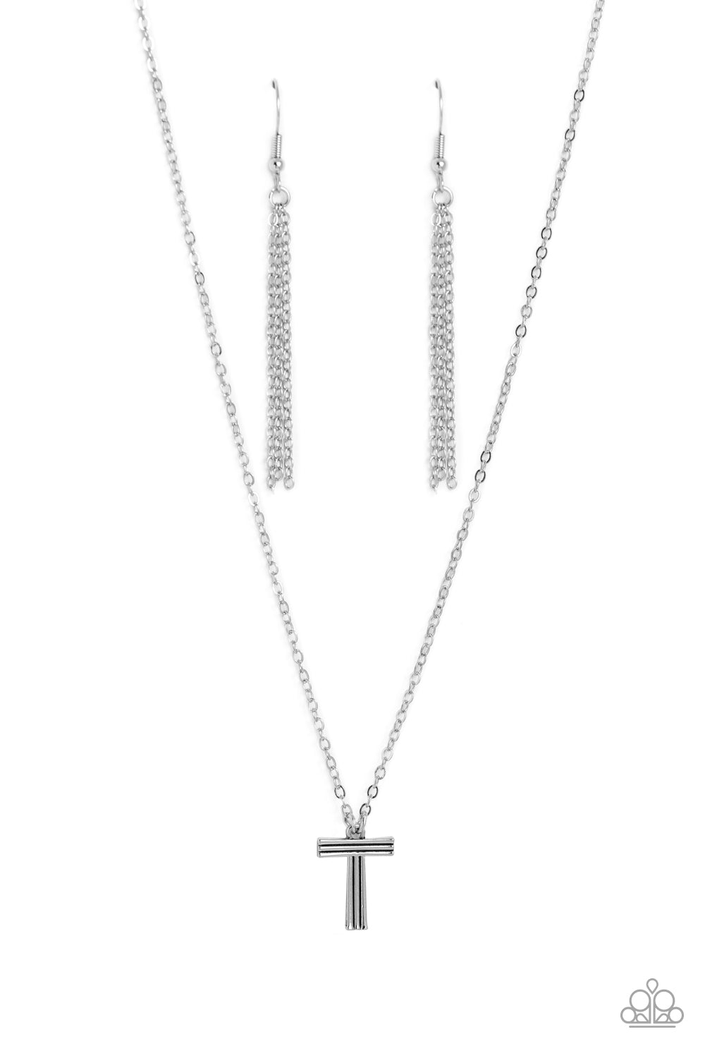 five-dollar-jewelry-leave-your-initials-silver-t-paparazzi-accessories