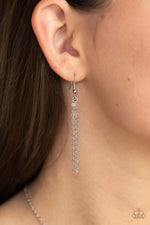 Leave Your Initials - Silver - P Necklace - Paparazzi Accessories