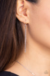 Leave Your Initials - Silver - J Necklace - Paparazzi Accessories