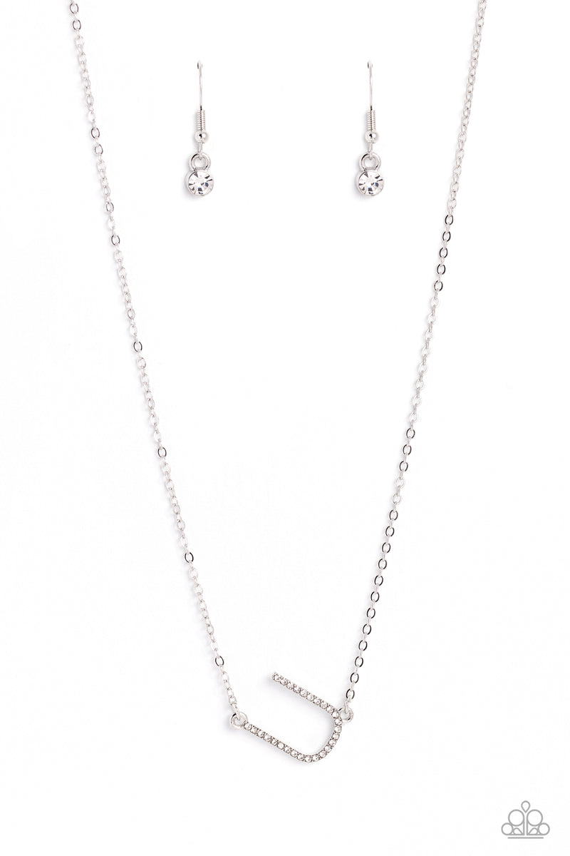 five-dollar-jewelry-initially-yours-u-white-paparazzi-accessories