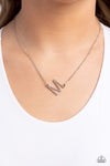 INITIALLY Yours - M - White Necklace - Paparazzi Accessories
