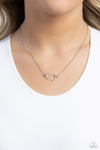 INITIALLY Yours - S - White Necklace - Paparazzi Accessories